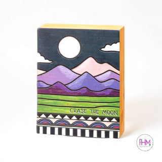 Chase The Moon Box Sign 🌙 - box sign