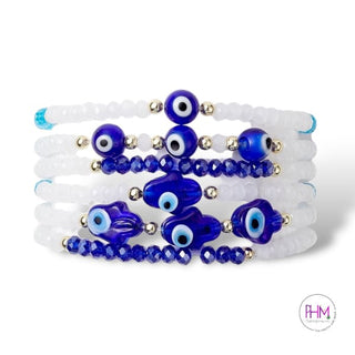 Check Your Energy Evil Eye Bracelet Set 🧿