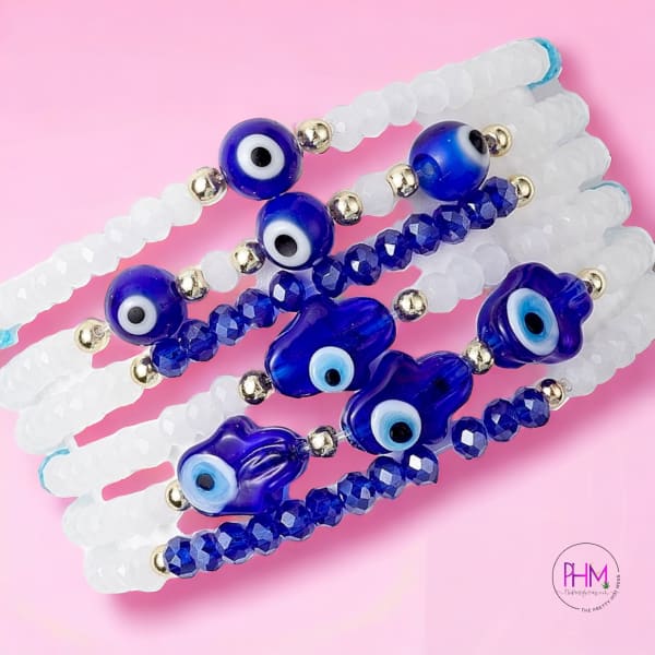 Check Your Energy Evil Eye Bracelet Set 🧿