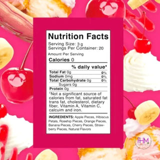 Cherry Banana Split | Snarky Tea 🍒
