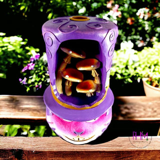 Cheshire Cat Back Flow Incense Burner - Backflow burner