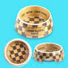 Chewy Vuiton Pet Bowl