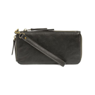 Chloe Zip Around Wallet Wristlet | Joy Susan 🖤 - Hematite