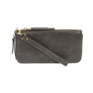 Chloe Zip Around Wallet Wristlet | Joy Susan 🖤 - Charcoal