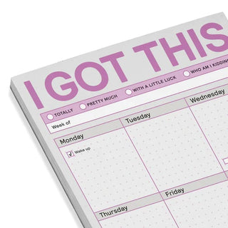 Classic Pad I Got This - note pad