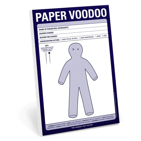 Classic Pad Paper Voodoo - note