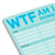 *Classic Pad WTF Am I Doing? - note pad