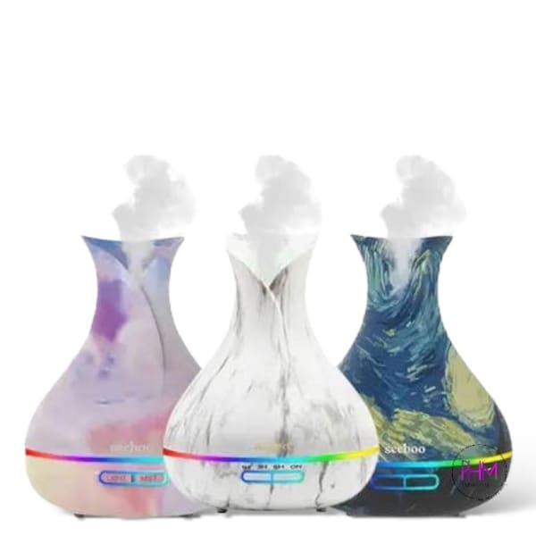 Coastal Vibes Aromatherapy Diffuser 🩵 - Galactic Marble
