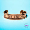 Enchanted Copper Magnetic Bangle Bracelet