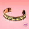 Enchanted Copper Magnetic Bangle Bracelet