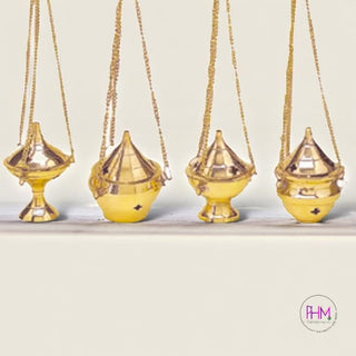 Cosmic Dancer Hanging Brass Incense Burner ⭐️