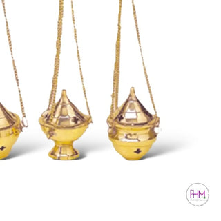 Cosmic Dancer Hanging Brass Incense Burner ⭐️