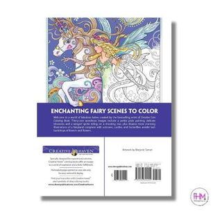 Creative Haven Magical Fairies Coloring Book