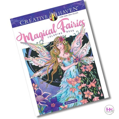 Creative Haven Magical Fairies Coloring Book