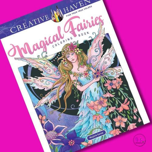 Creative Haven Magical Fairies Coloring Book