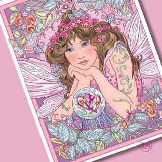 Creative Haven Magical Fairies Coloring Book