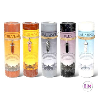 Crystal Energy Pendant Candles ⭐️ - Candle
