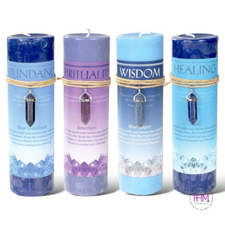 Crystal Energy Pendant Candles ⭐️ - Candle
