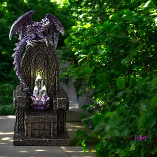 Crystal Guardian of the Purple Realm 💜 - Statue