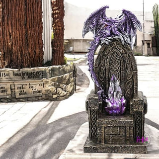 Crystal Guardian of the Purple Realm 💜 - Statue