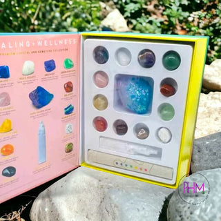 Crystal Healing and Wellness Kit - Crystals