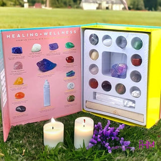 Crystal Healing and Wellness Kit - Crystals