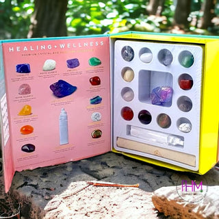 Crystal Healing and Wellness Kit - Crystals