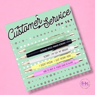 Customer Service Ink Pen Set 🖕🏼 - Pens