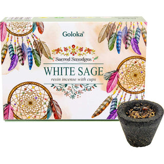 White Sage Sacred Smudge Cups | Goloka