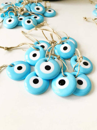 Santorini Teal Evil Eye Talisman 💙🧿
