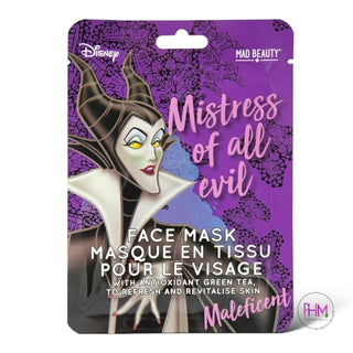 Disney Villains Maleficent Sheet Face Mask - Done