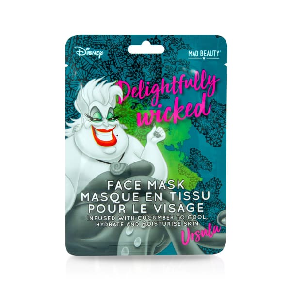 Disney Villains Ursula Sheet Face Mask - Done