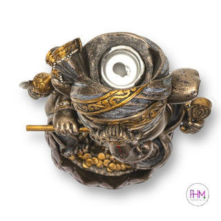 Divine Golden Ganesha Backflow Incense Burner ✨ - burner