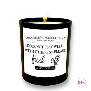 Does Not Play Well With Others Soy Candle