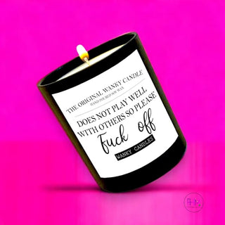 Does Not Play Well With Others Soy Candle