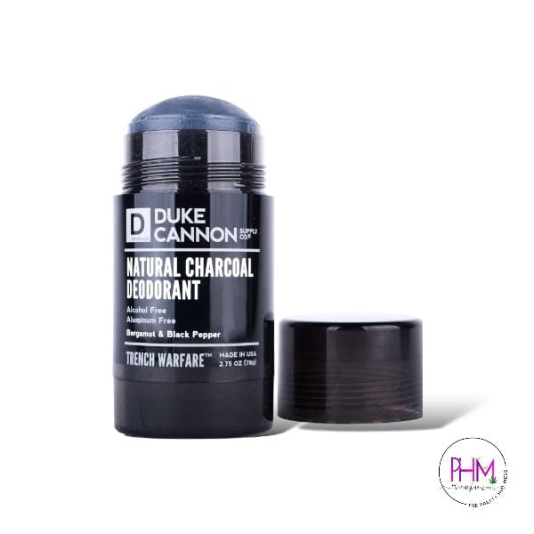 Duke Cannon Charcoal Deodorant Trench Warfare Bergamot