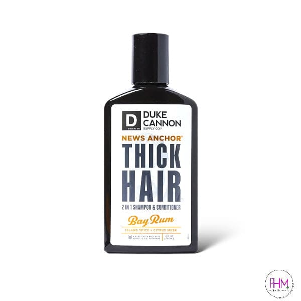 Duke Cannon News Anchor  2 in 1 Hair Wash Bay Rum