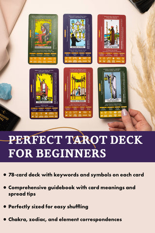 🔮 The Tarot Companion | A Guided Deck for Learning & Reading