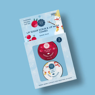 Lip Sugar Scrub & Lip Mask Snow Duo | Woolzies ❄️