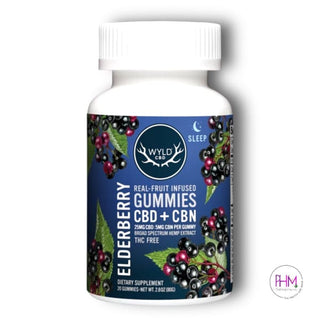 Elderberry CBD + CBN Gummies | WYLD
