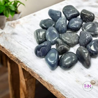 Enchanted Blue Sapphire Aventurine Tumbled Stone 🌀