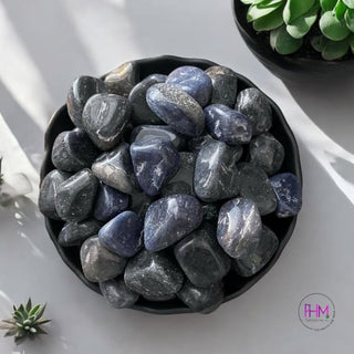 Enchanted Blue Sapphire Aventurine Tumbled Stone 🌀