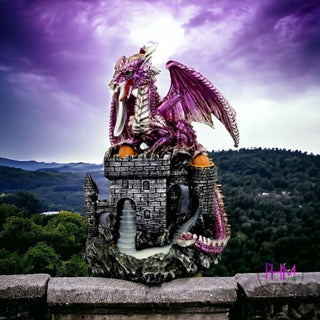 Enchanted Dragon of the Royal Castle Back Flow Incense