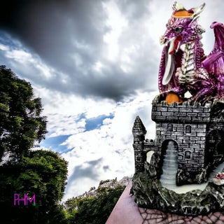 Enchanted Dragon of the Royal Castle Back Flow Incense