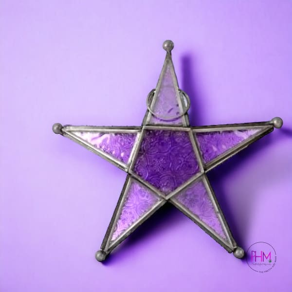 Enchanted Evenings Hanging Star Candle Holder ⭐️