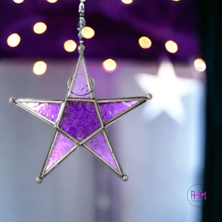Enchanted Evenings Hanging Star Candle Holder ⭐️