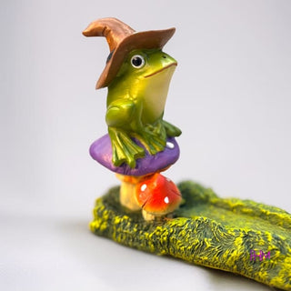 Enchanted Frog Incense Burner 🐸
