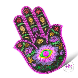 Enchanted Hamsa Hand Incense Burner