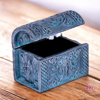 Enchanted Mother Maiden Crone Chest 🌙 - hinged box