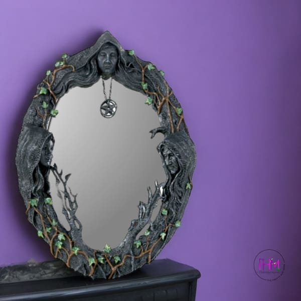 Enchanted Mother Maiden Crone Mirror 🔮✨